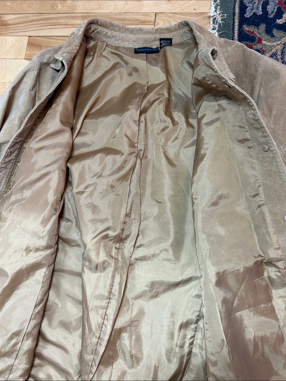Relativity Tan Suede Jacket - Picture 5 of 6